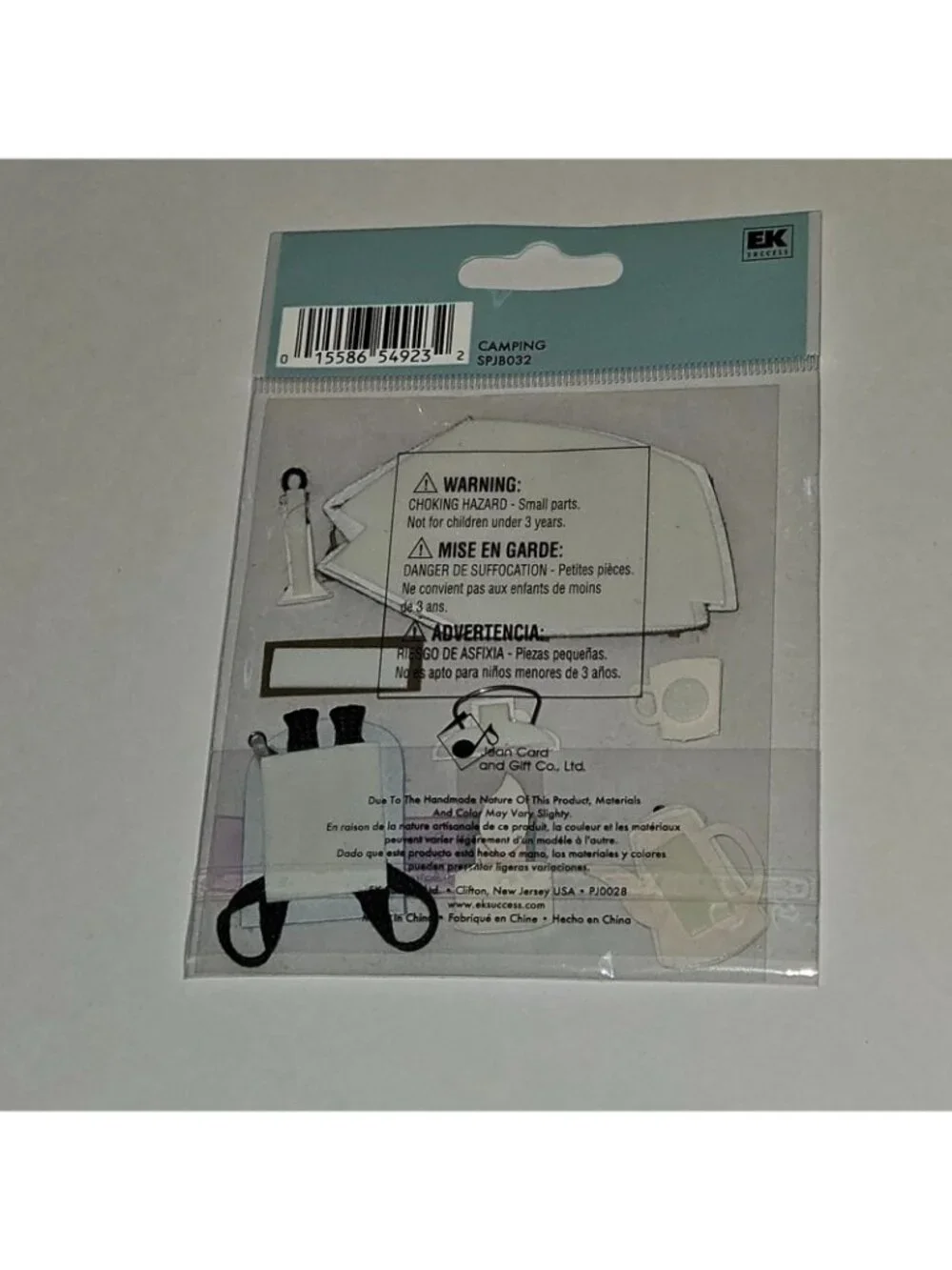 Dimensional Stickers Lot Scrapbooking Camping Tent Backpack Flashlight Mug Pot